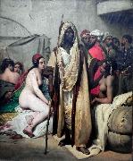 Horace Vernet Slave Market oil painting artist